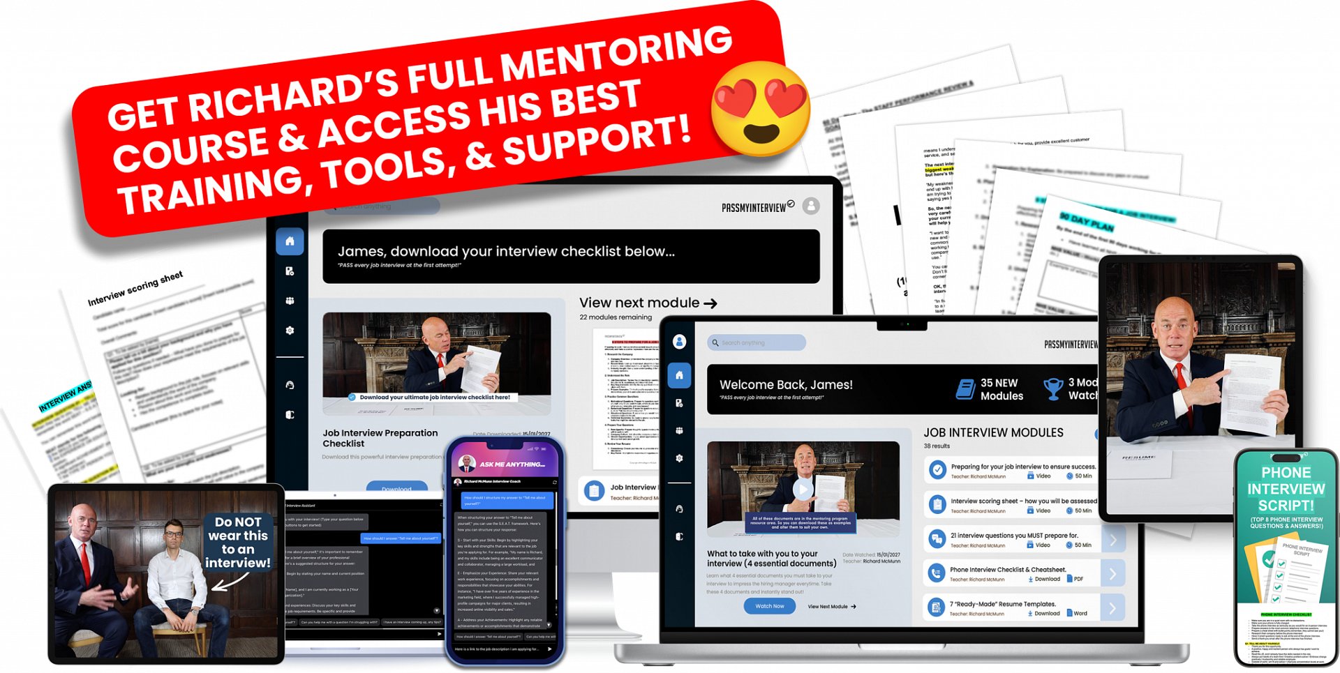 RICHARD MCMUNN'S ULTIMATE JOB INTERVIEW MENTORING PROGRAM! product image (4)