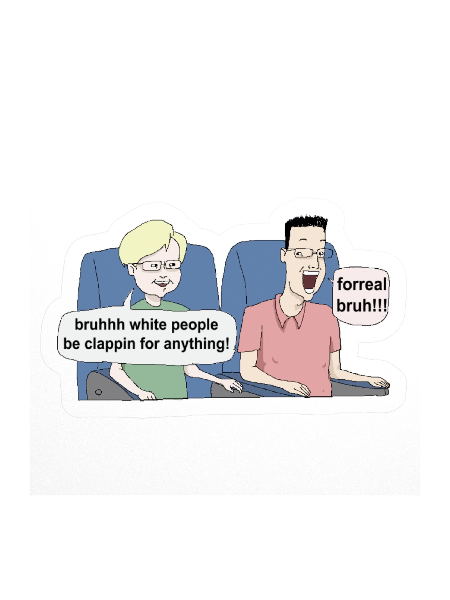 Forreal Bruh!!! Sticker product image (2)