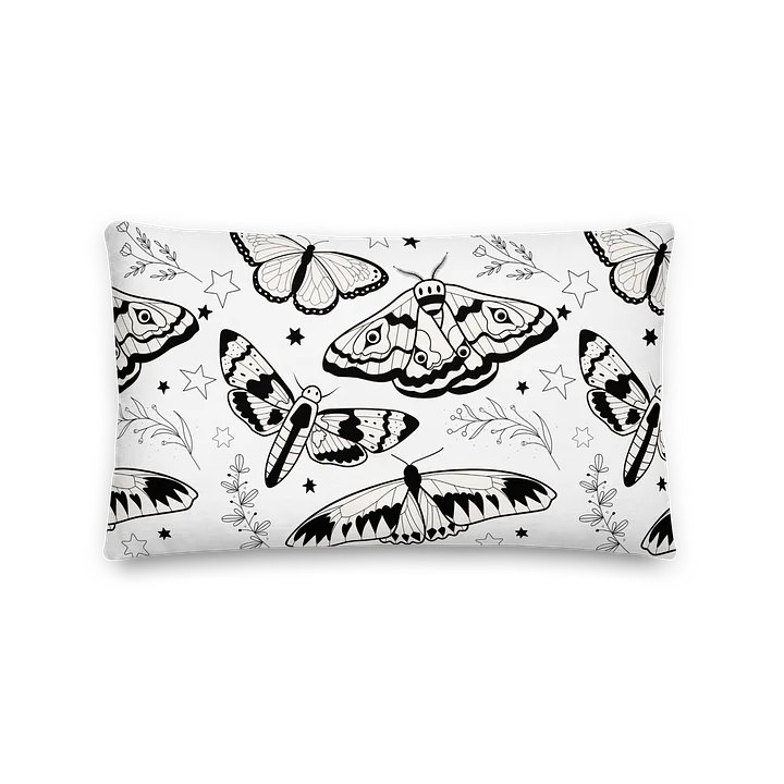 Midnight Butterfly & Moth Pillow product image (5)