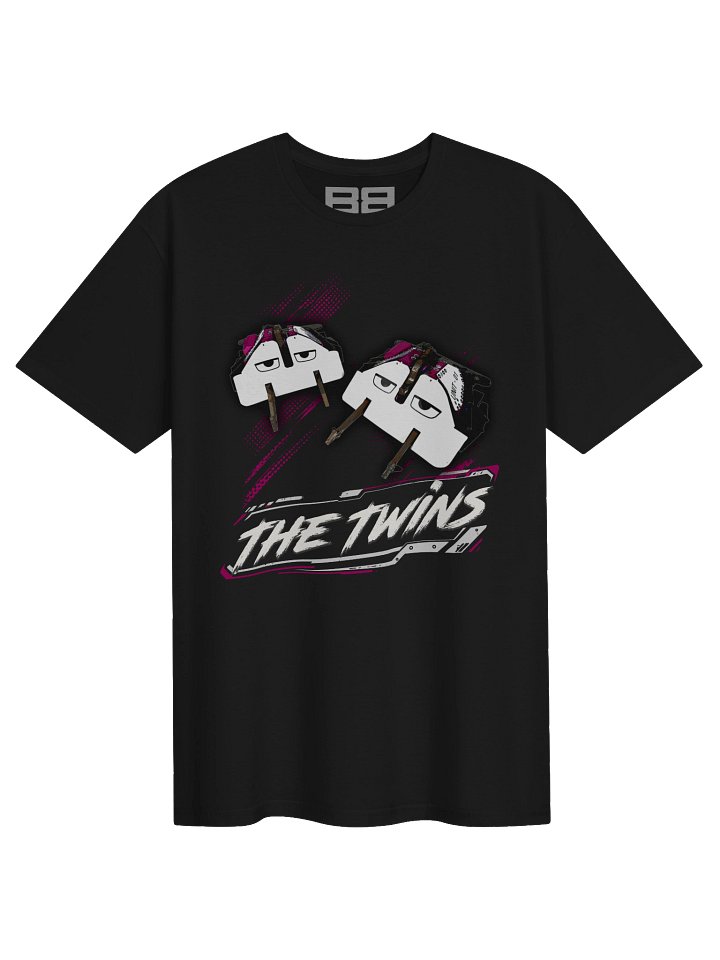 The Twins - BattleBots Choose Your Champion! - Pro League 2026 Two-Sided Tee product image (1)