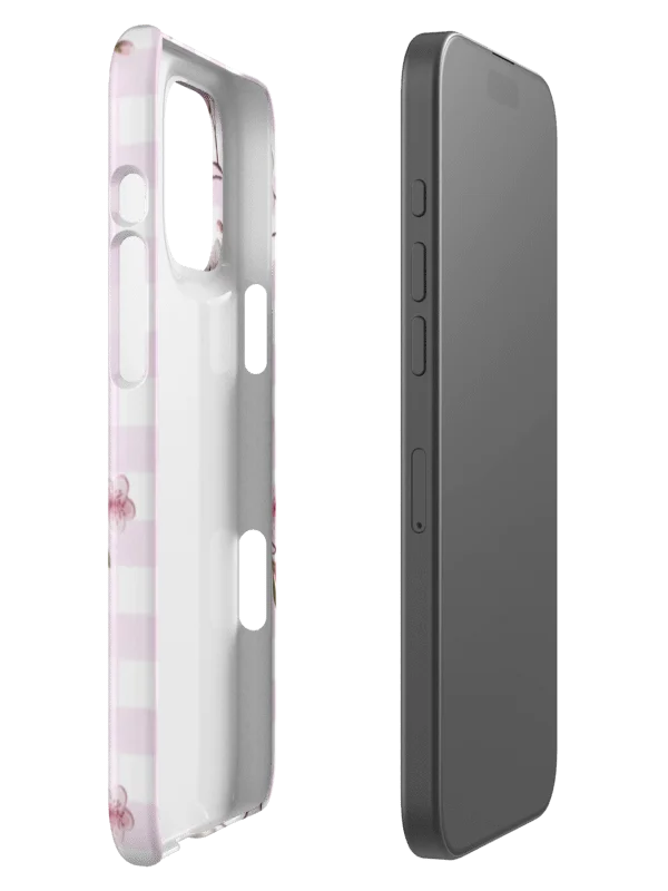 Cherry Blossom Checkered Snap Case for iPhone® product image (4)