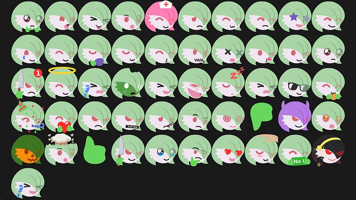 Gardevoir Emotes (Regular) product image (2)