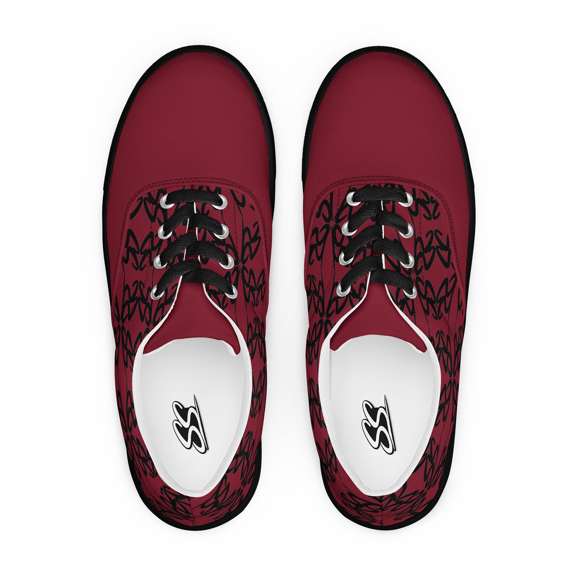 Burgundy SS OV MF all overs (Men's) product image (1)