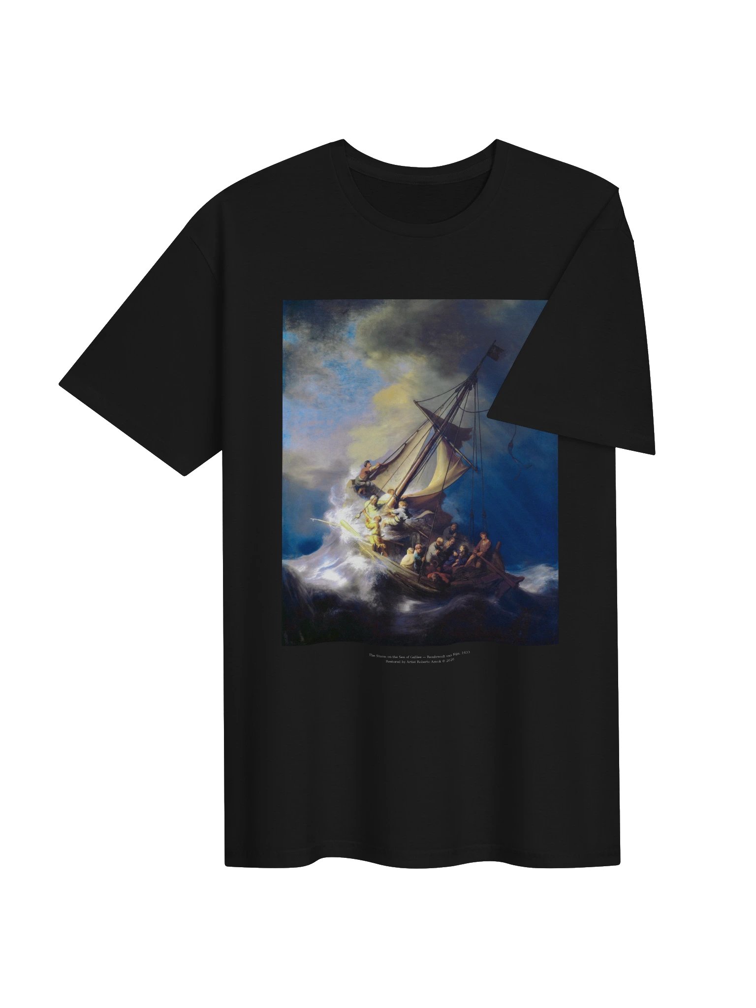 The Storm on the Sea of Galilee — T-Shirt product image (4)