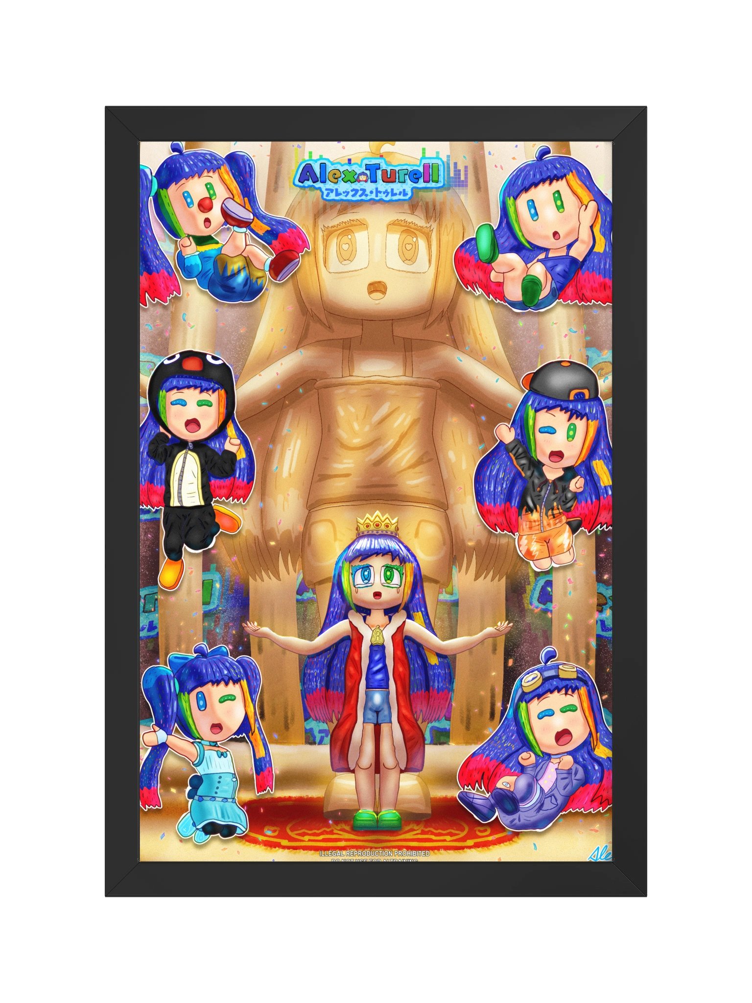 Alex-kun FOREVER [FRAMED POSTER] product image (3)