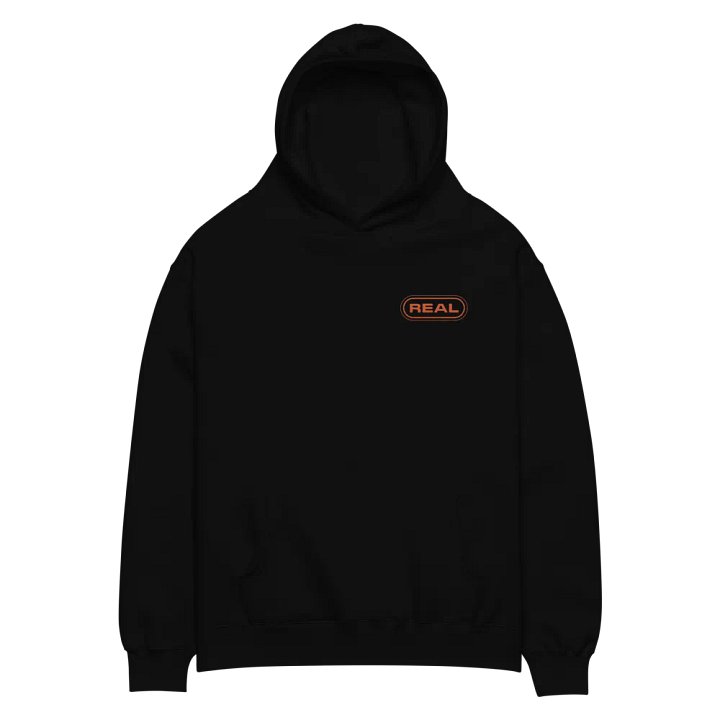 REAL Hoodie (ORANGE LOGO) product image (2)
