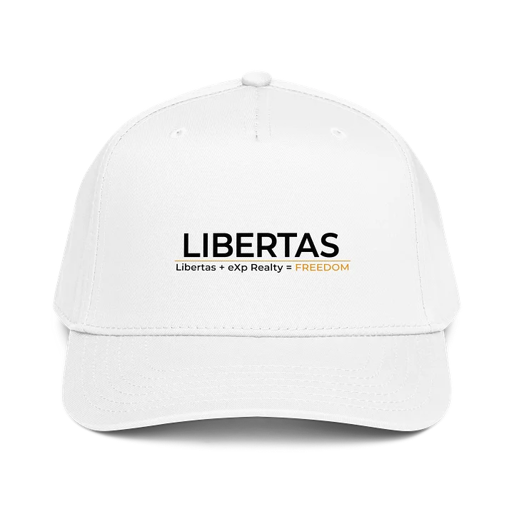The Libertas - Freedom Otto Mid-Profile White Baseball Cap | eXp Realty product image (1)