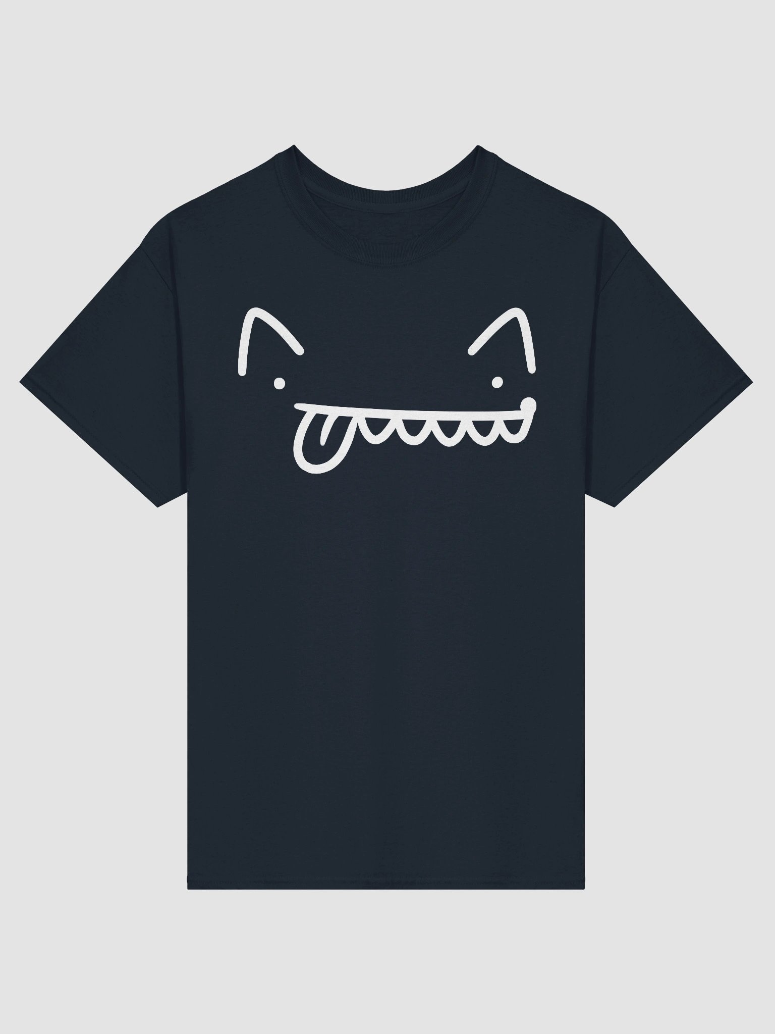 Minimal White Fox T-Shirt product image (1)