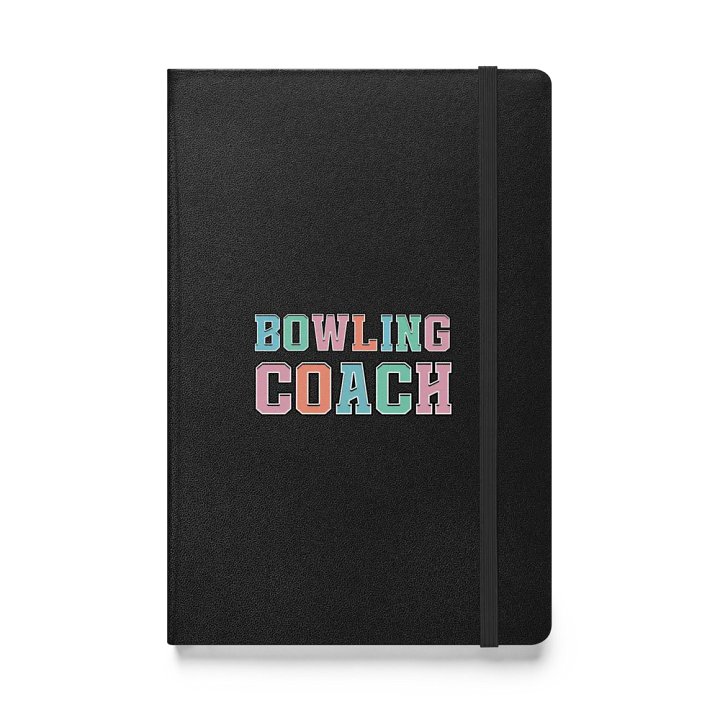 Bowling Coach Vibrant Hardcover Journal product image (1)