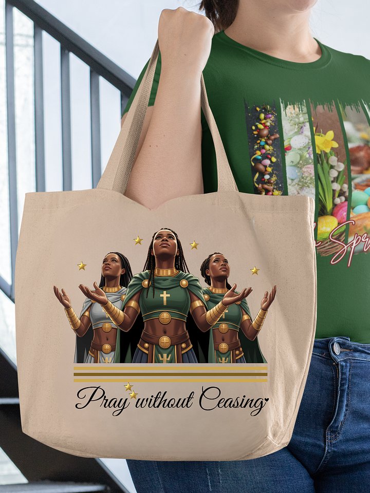 Faithful Warriors Christian Eco Tote Bag. product image (1)