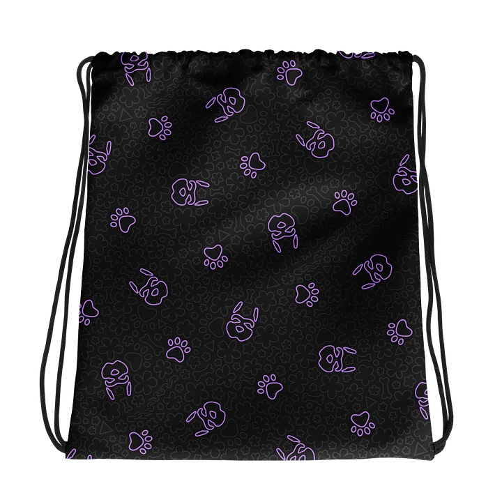 Psych Drawstring Bag - Night Purple product image (1)