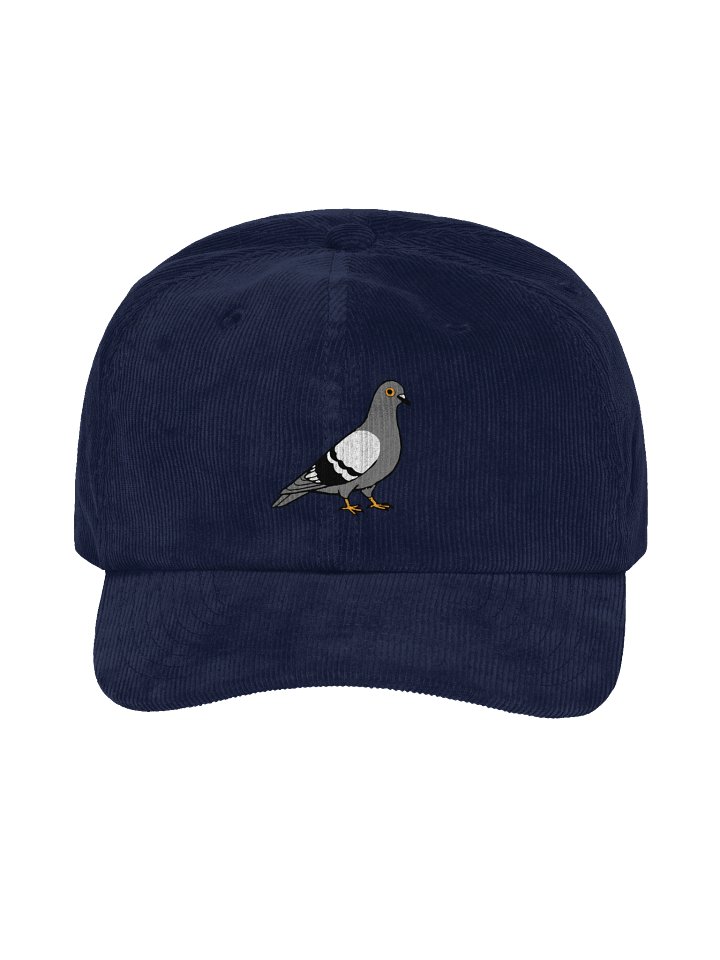 Pigeon Embroidered Corduroy Hat product image (9)