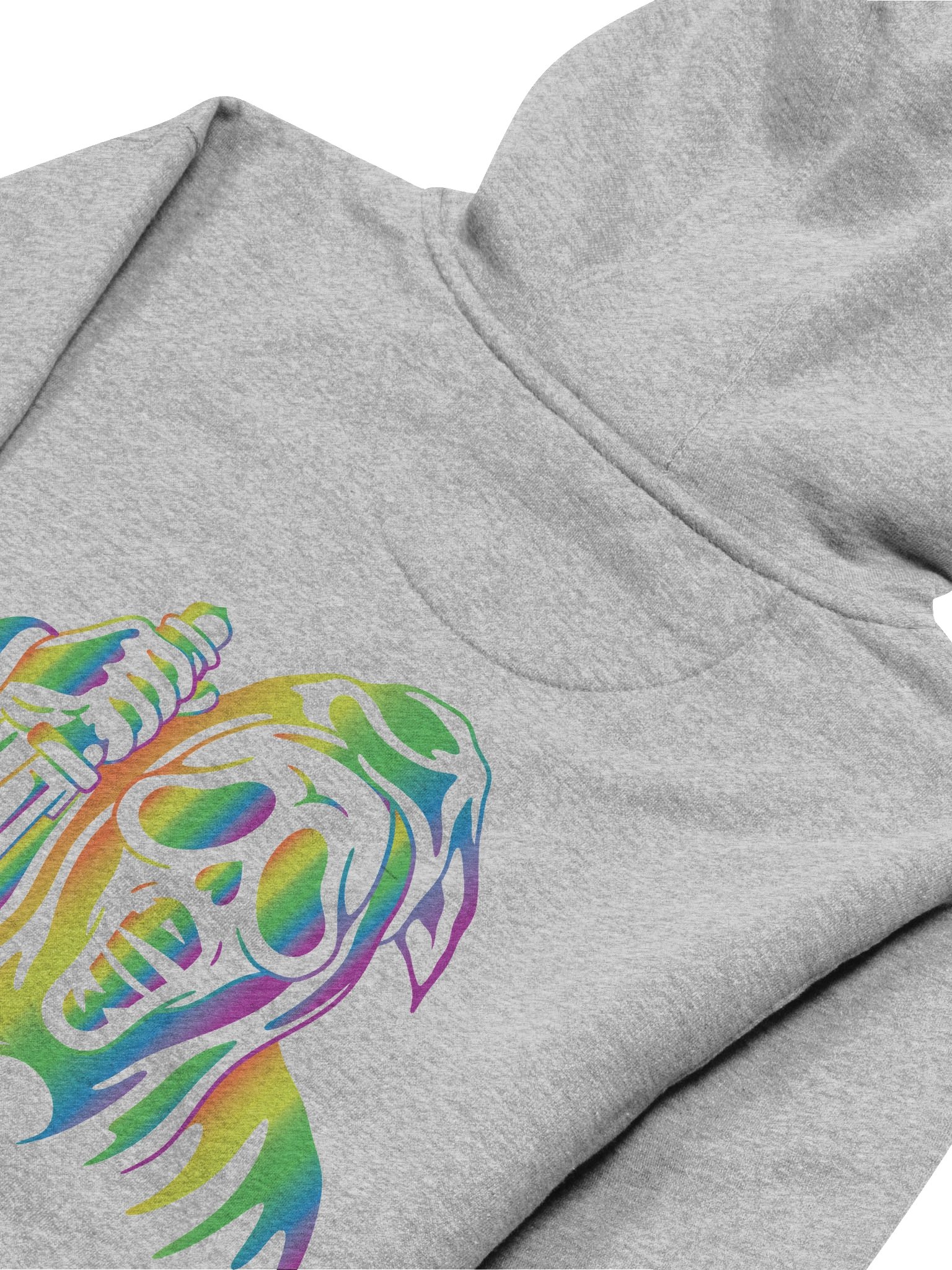 Rainbow Ghost Hoodie - Light Colors product image (14)