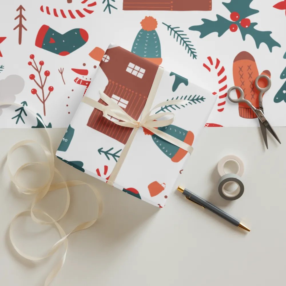 Holiday Cheer Wrapping paper product image (12)