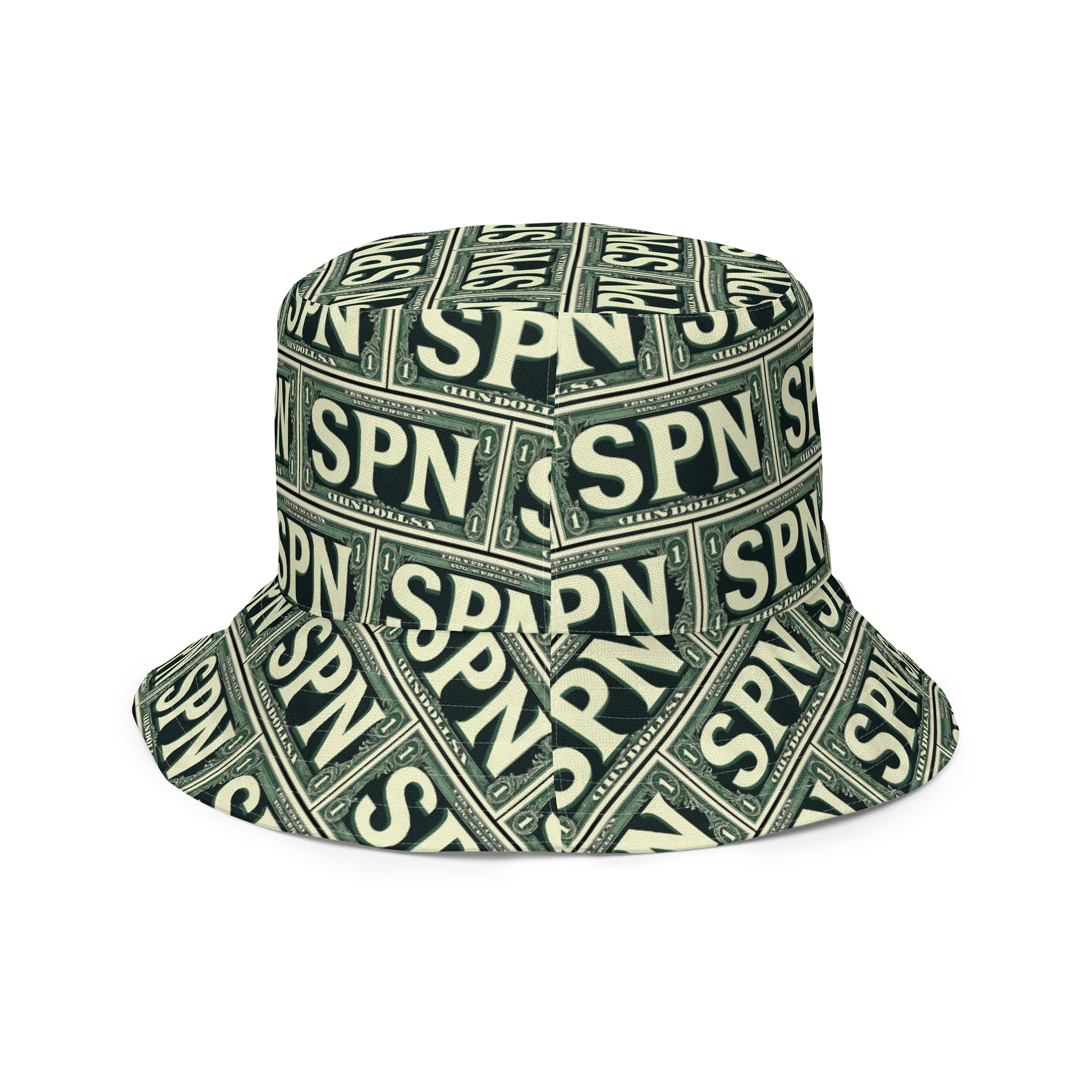 Vintage Currency Reversible Bucket Hat product image (6)