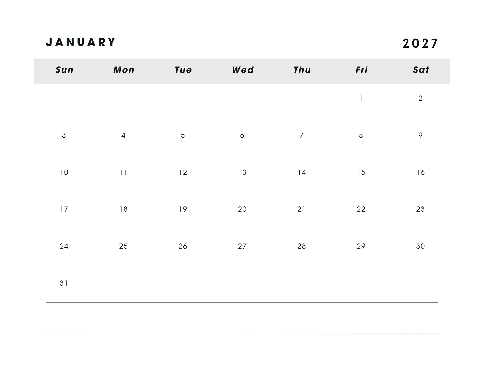 2026-2027 CALENDAR - Subscriber Exclusive Variant product image (3)