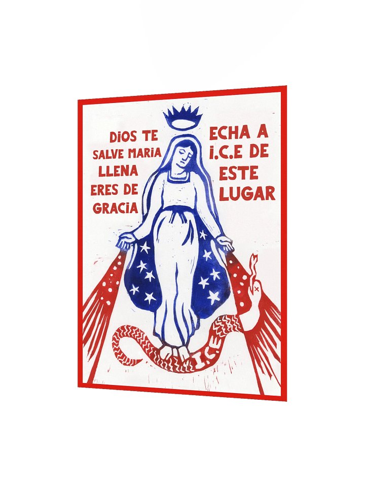 Dios Te Salve Maria - Echa A I.C.E (Matte Art Print) product image (2)