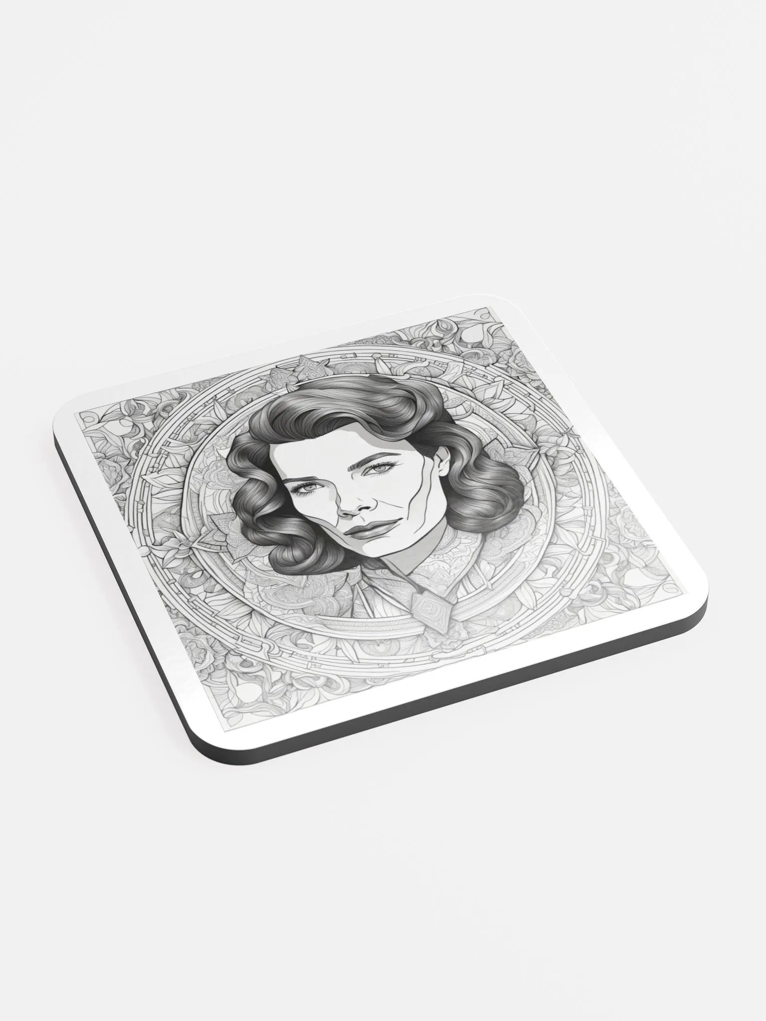 Art Nouveau Waves Coaster Set product image (2)