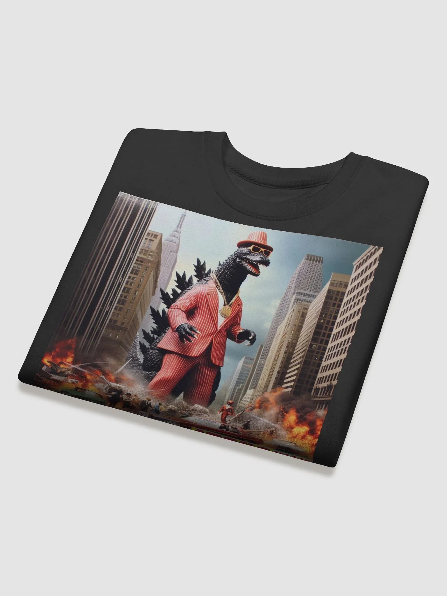 Pimpzilla Vs. Wall Street Sweatshirt product image (4)