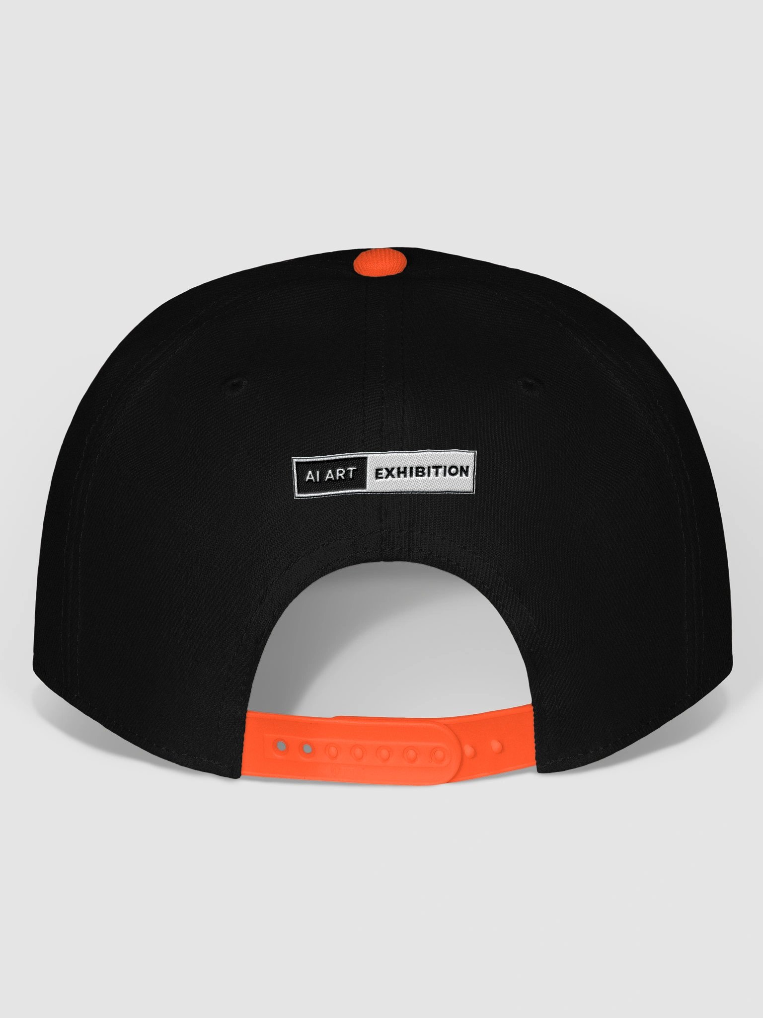 Orange "POWER TO THE PEOPLE" Snapback Cap product image (3)