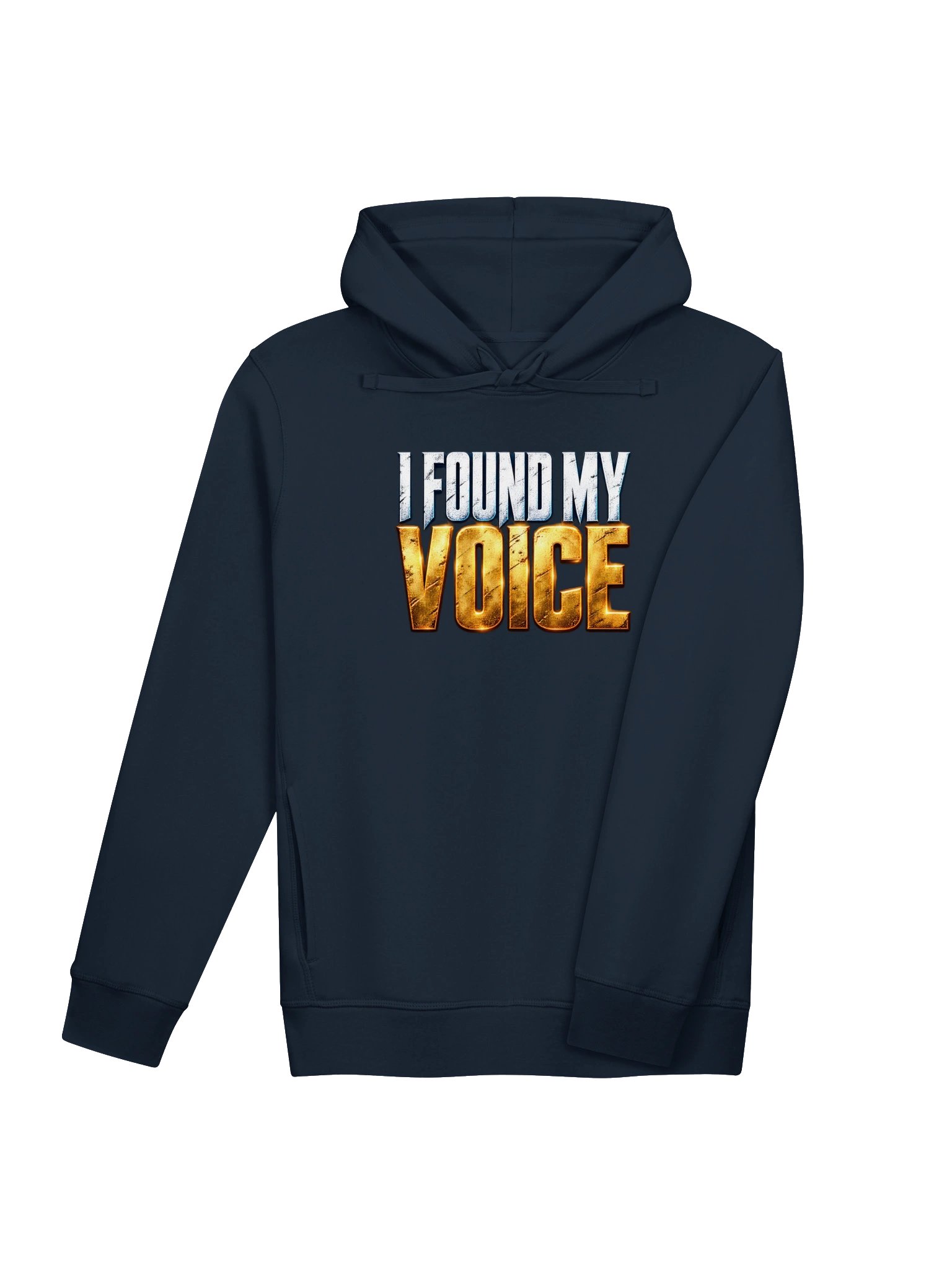 I Found My Voice—Hyper Sync Beats Organic Premium Side Pocket Graphic Hoodie product image (4)