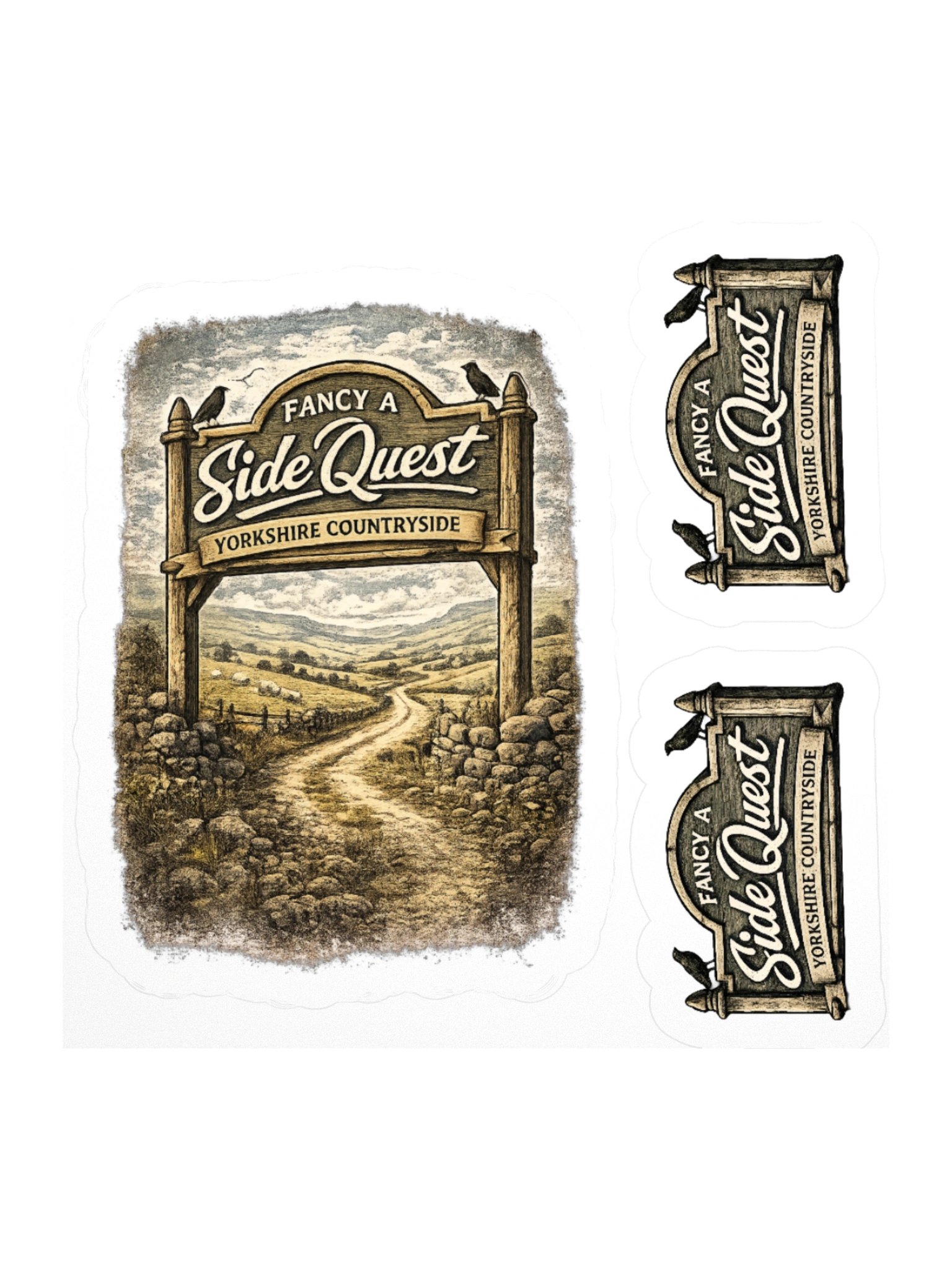 Fancy A Side Quest? Stickers product image (3)