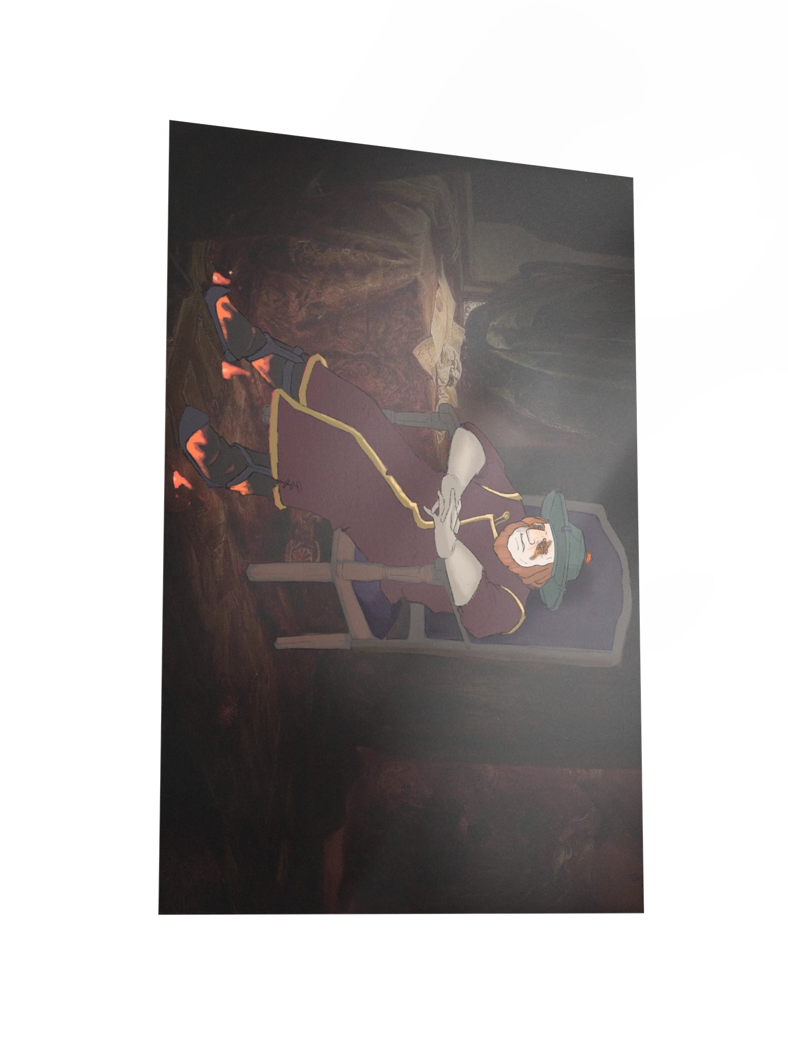 Sad Chinese Christmas Clown Poster product image (3)