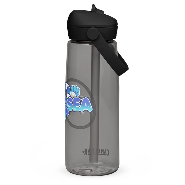 Flip Straw Water Bottle (ArielOTSea Logo) product image (9)