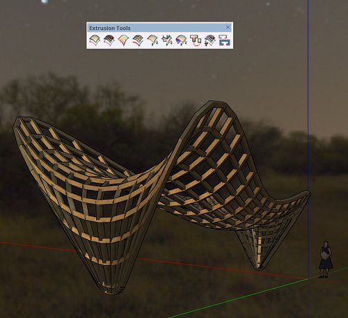 this sketchup FREE plugin you must have

comment EXTRUDE to get this plugin

 #rendering #SketchUpModeling #sketchup