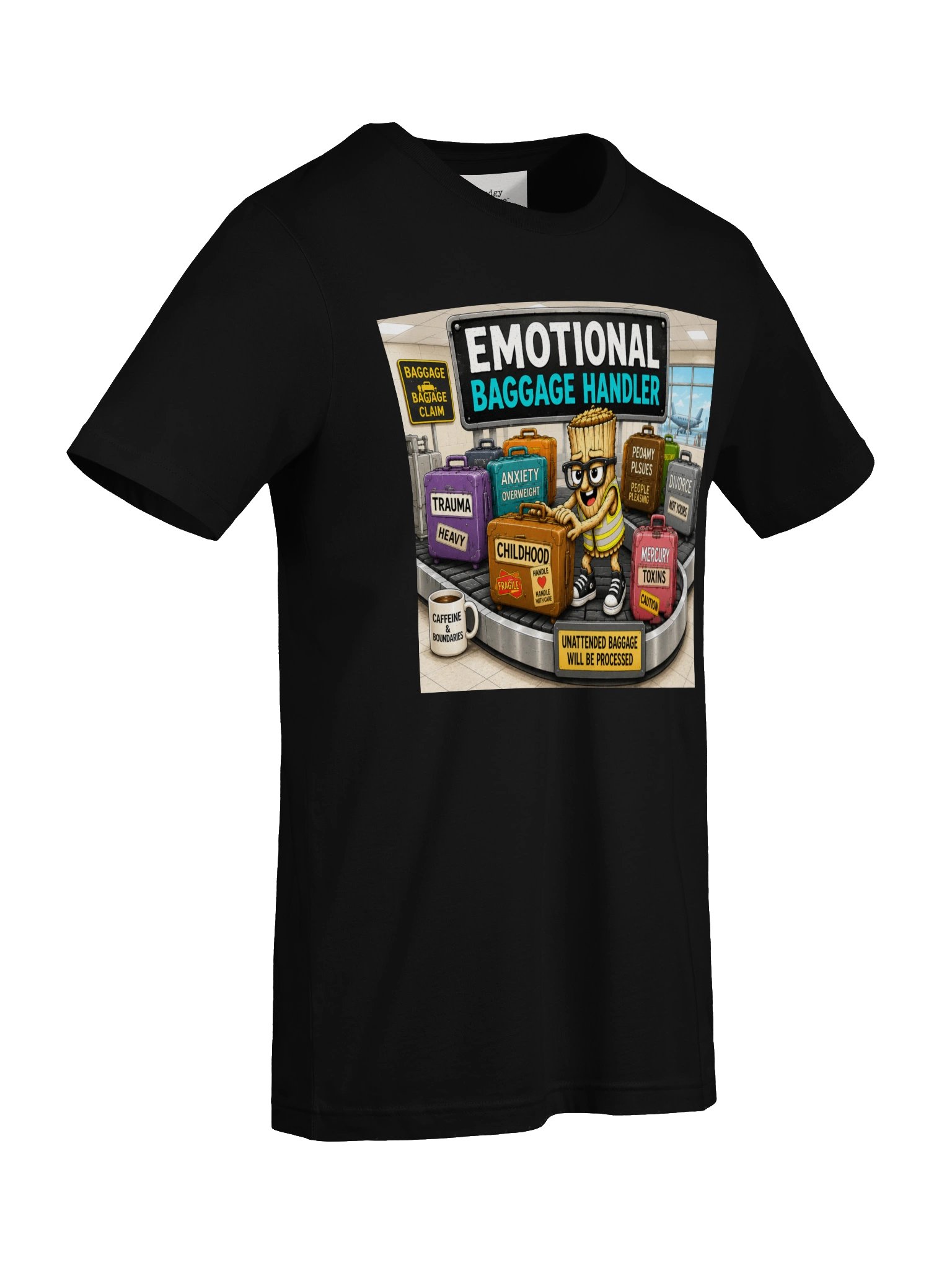 Smudgy the Sage: Emotional Baggage Handler T-Shirt product image (7)