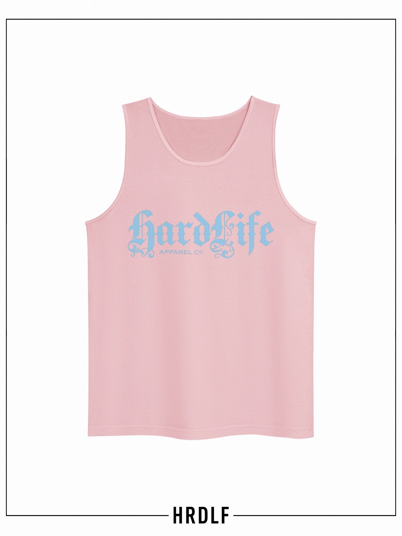OG Logo - Light Blue on Blossom Pink Tank product image (1)