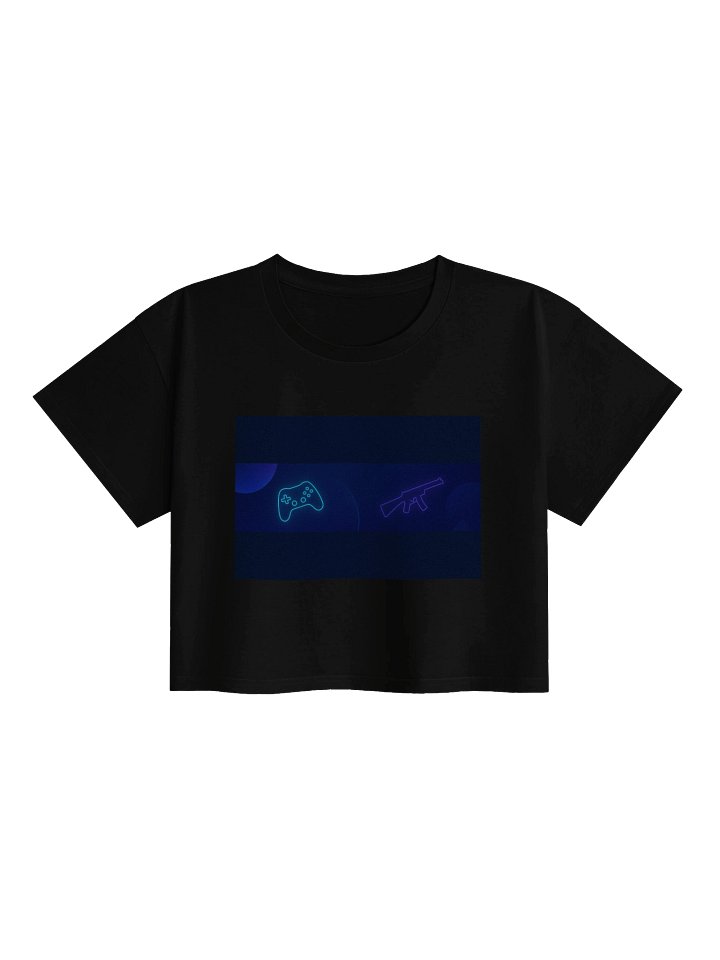 Women's Premium Crop Top Black product image (1)