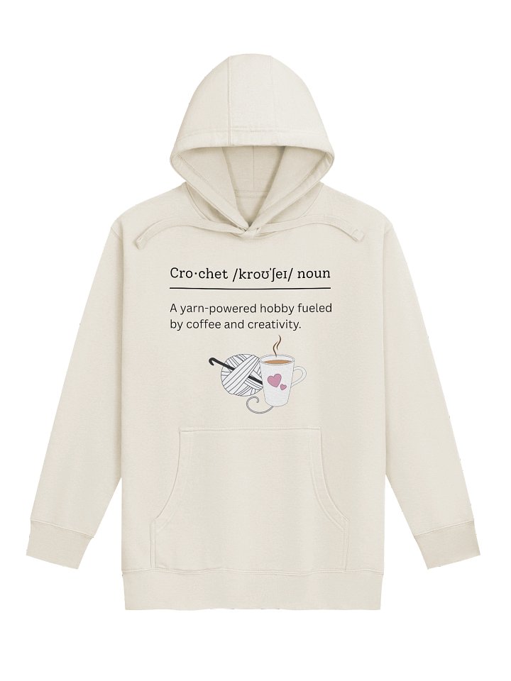 Cozy Crochet and Coffee Unisex Hoodie product image (1)