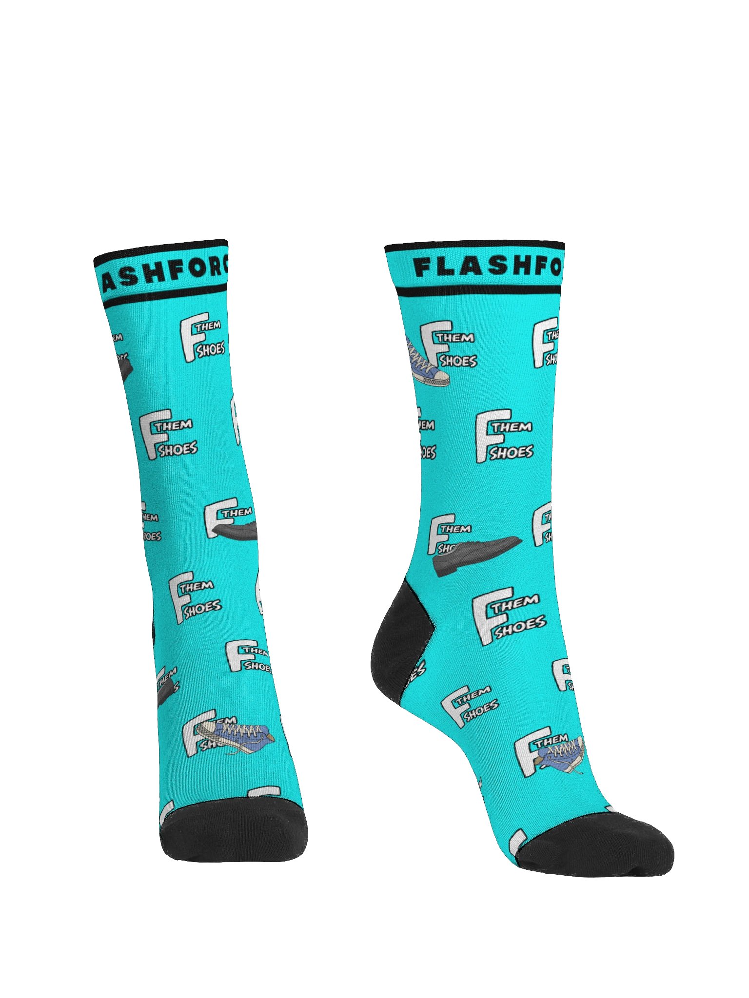 FlashForce F THEM SHOES Socks / Blue product image (2)