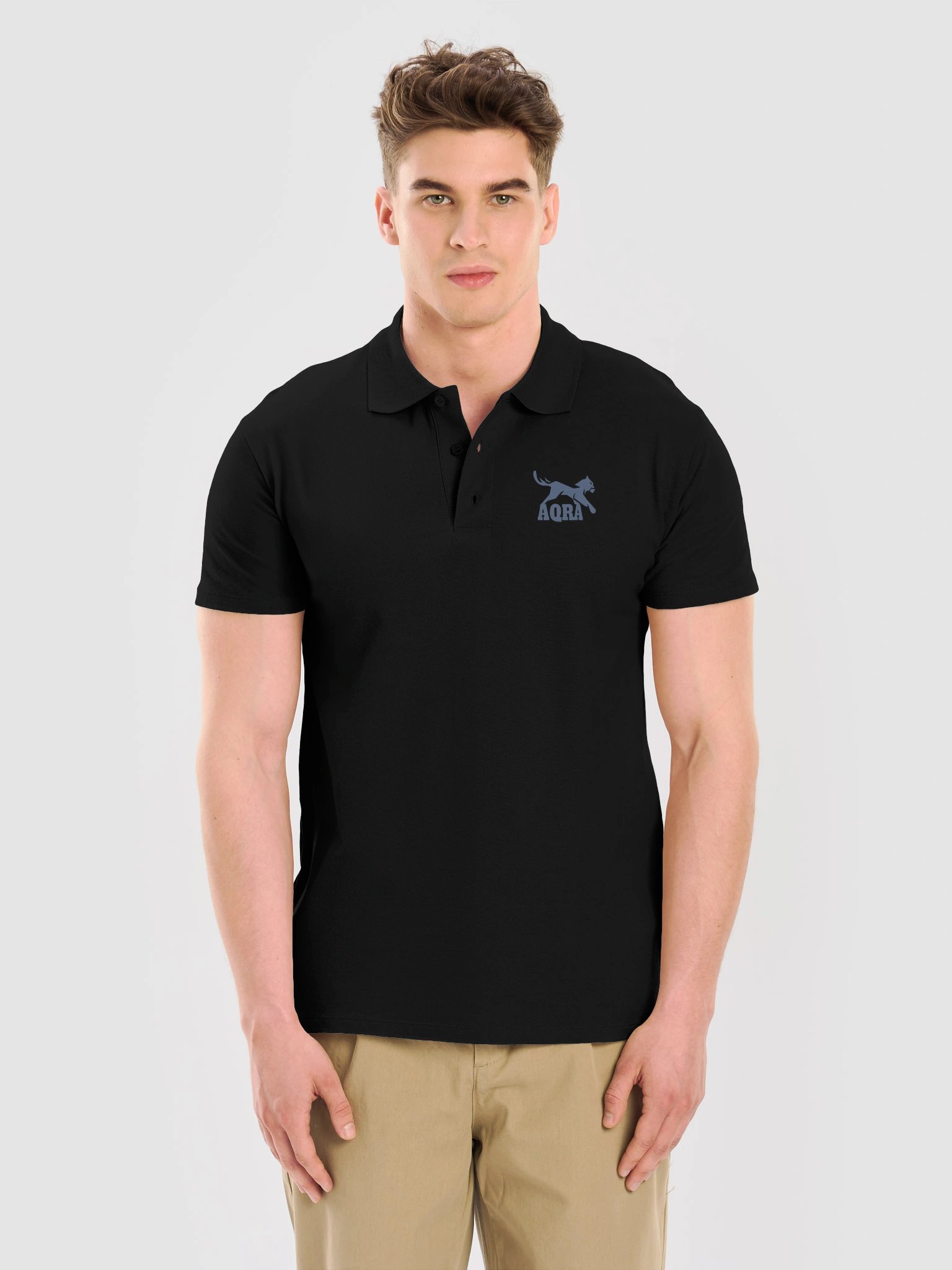 AQRA Cat Logo Premium Polo product image (1)