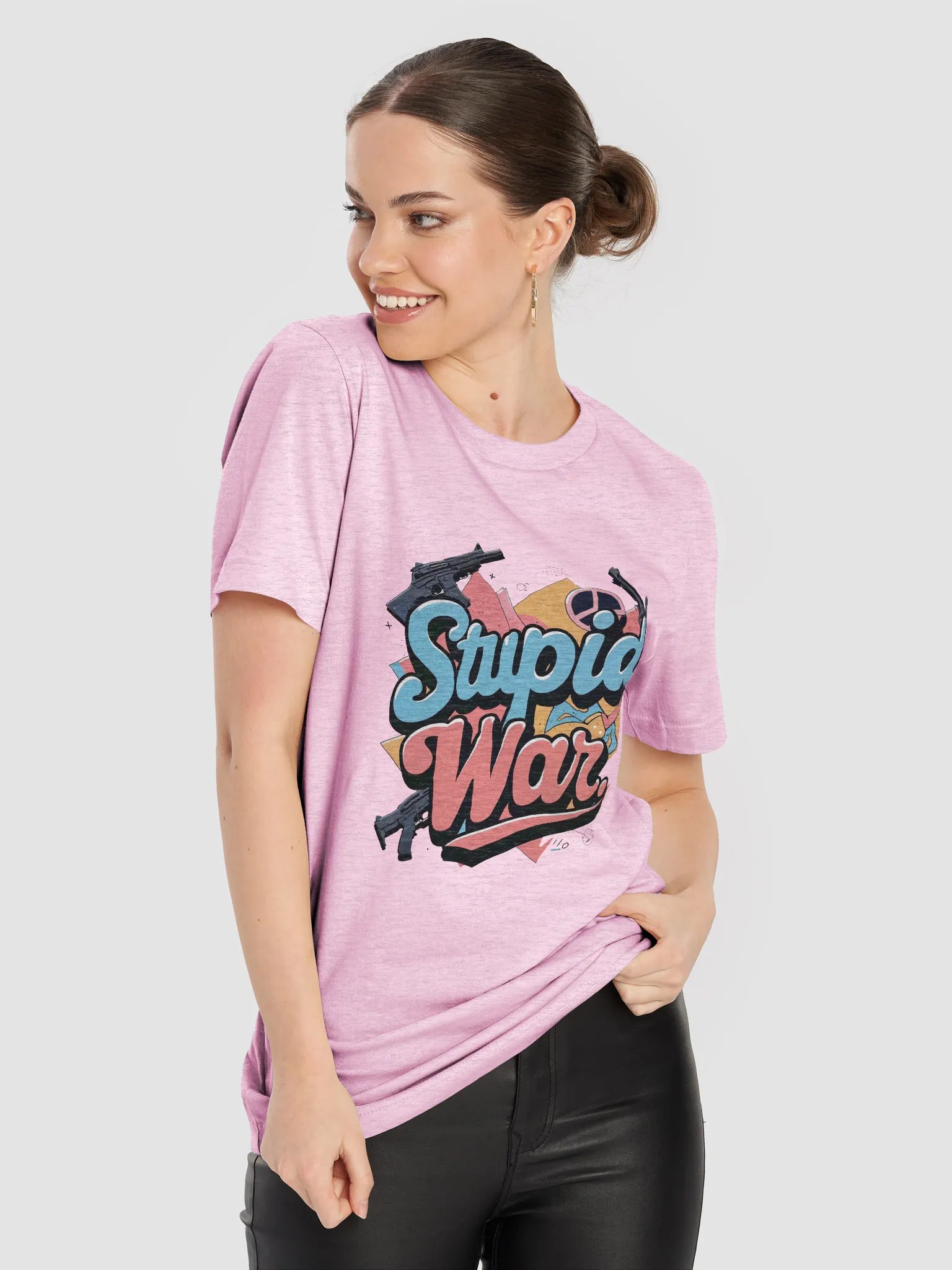 Anti-War Graphic Political Tee | Statement Logo Edition product image (8)