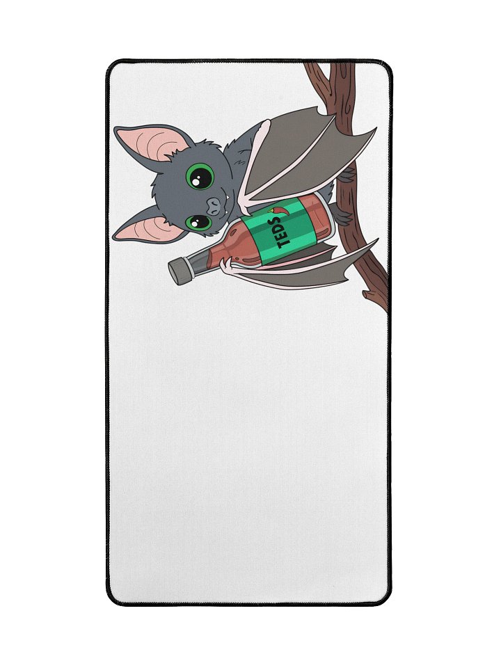 Spicy Bat Desk Mat - White product image (2)