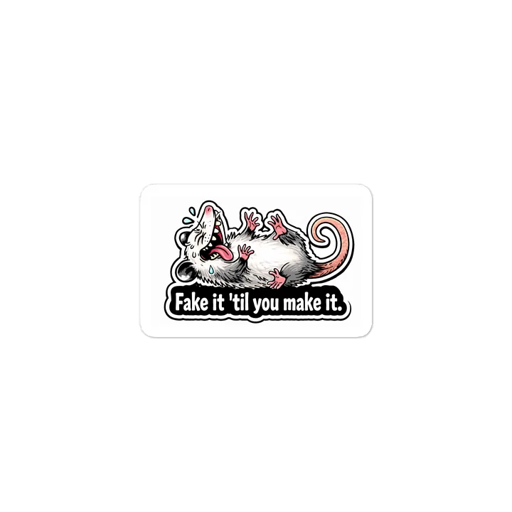 Fake It Sticker product image (2)