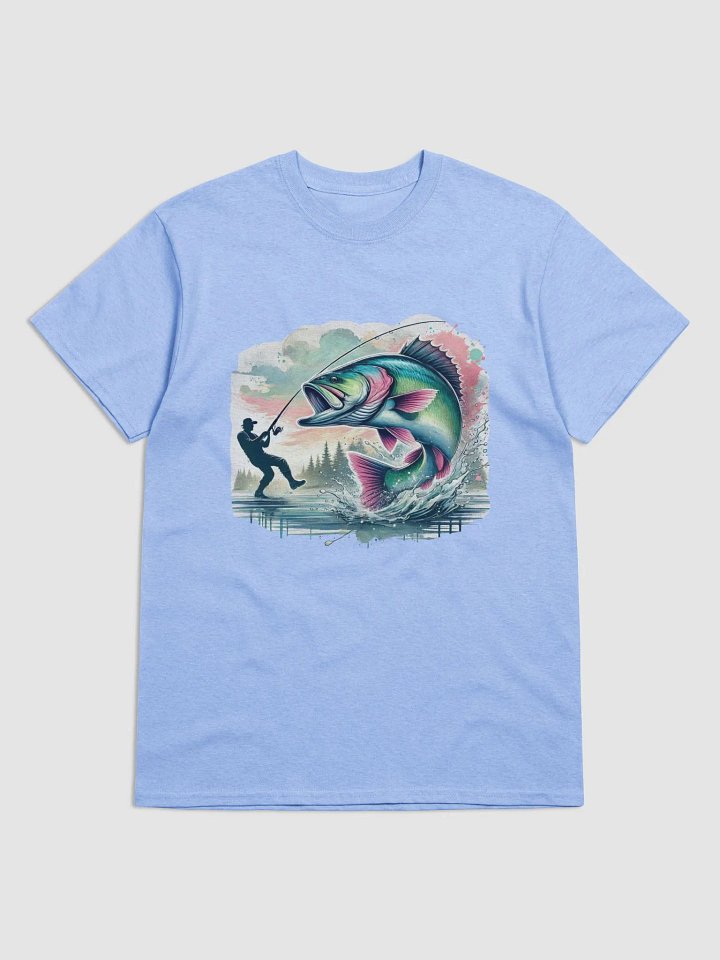 Leaping Catch Fisherman T-Shirt product image (14)