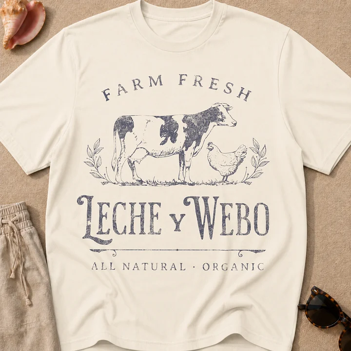 Leche y Webo Camiseta Unisex product image (1)