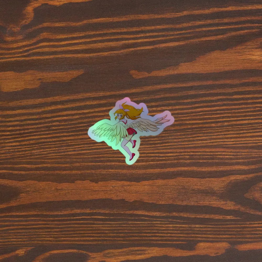 Panty Angel Holo Sticker product image (4)