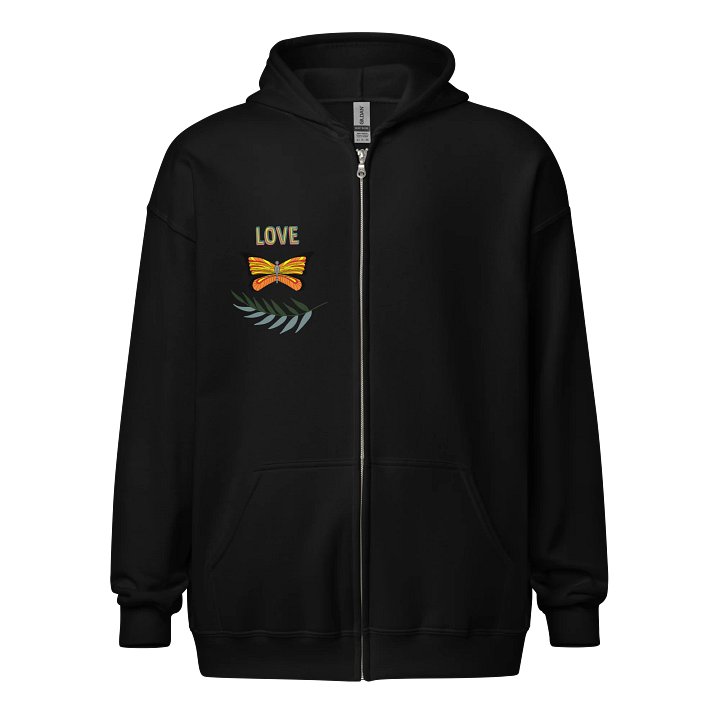 Butterfly Love Zip Hoodie product image (1)