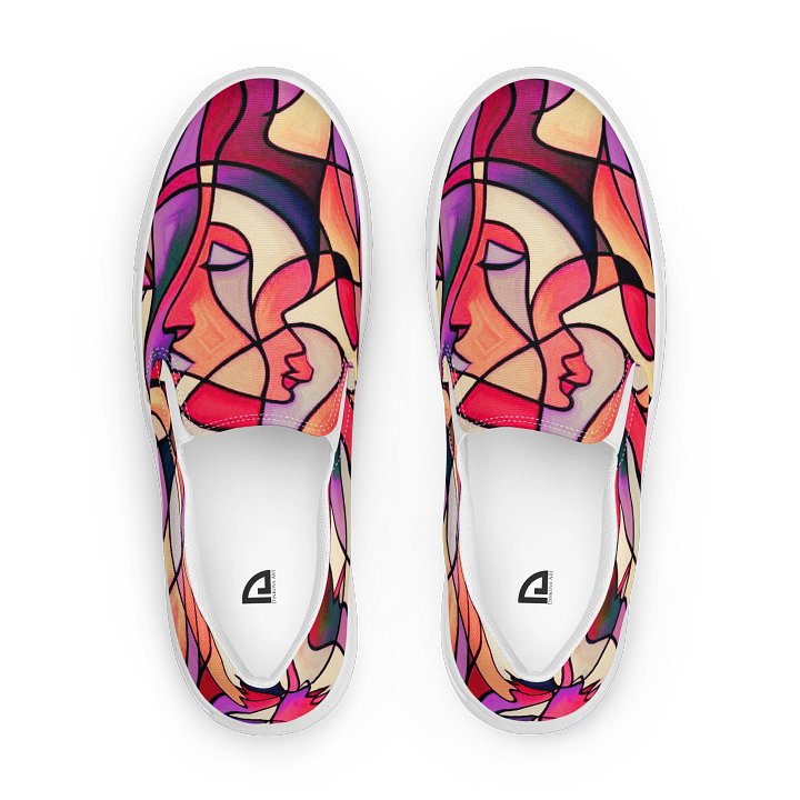 Womеns Faces Canvas Shoes product image (1)