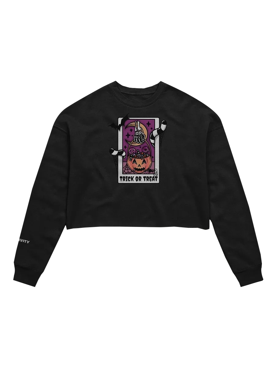 Trick of Treat Crop Sweatshirt product image (1)
