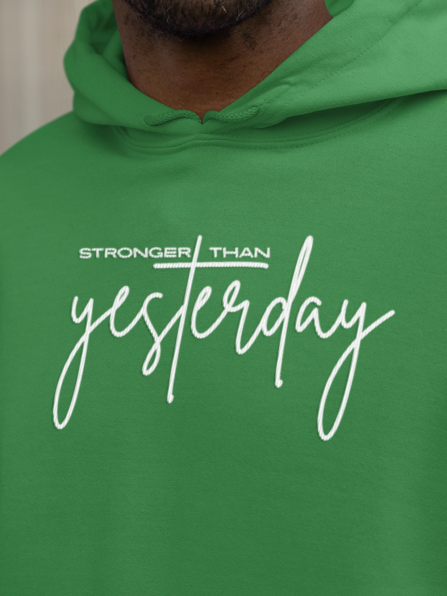 Stronger Than Yesterday Gildan Hoodie product image (1)