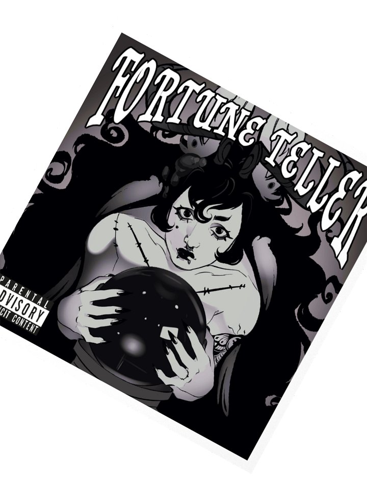 "Fortune Teller" Kiss-Cut Sticker product image (2)