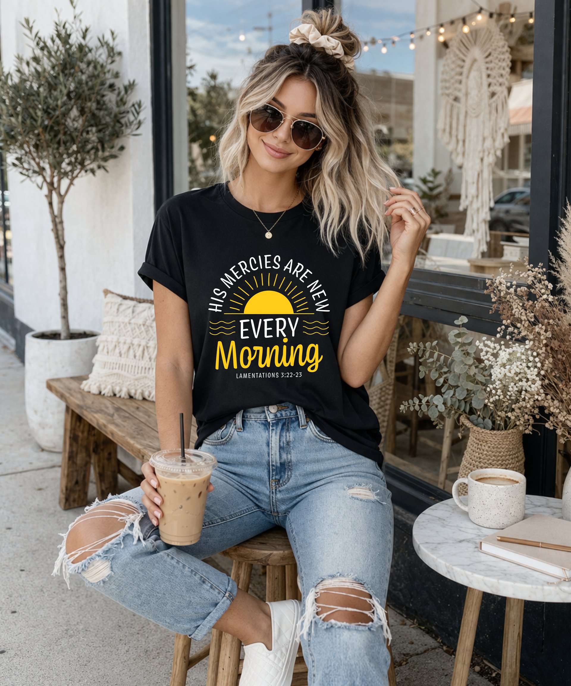 His Mercies Are New Every Morning T-Shirt product image (2)