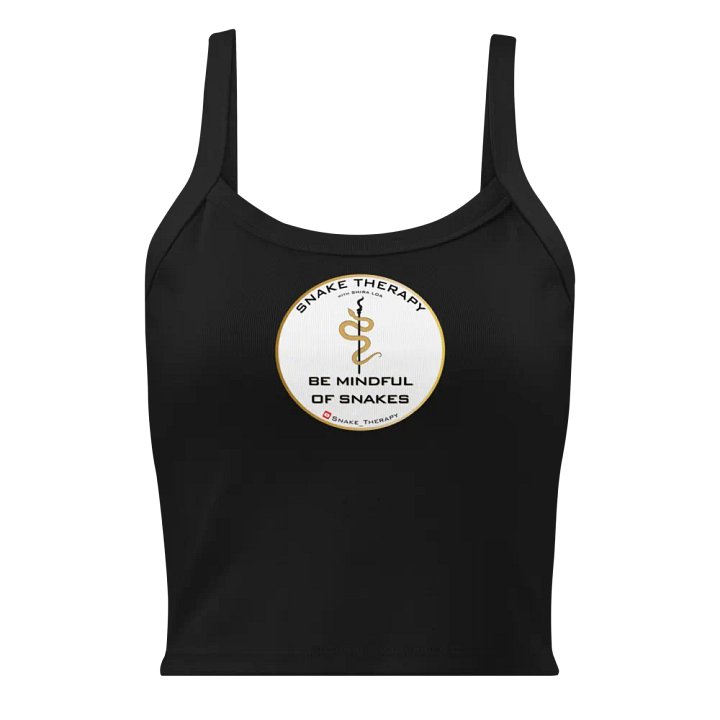 Snake Therapy Logo-Be Mindful Crop Tank product image (1)
