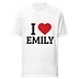 I Love Emily Tee – White 🤍