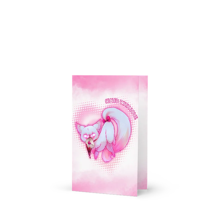 Purrfect Sweethearts | Sealed With Love – Valentine Cat Card product image (1)
